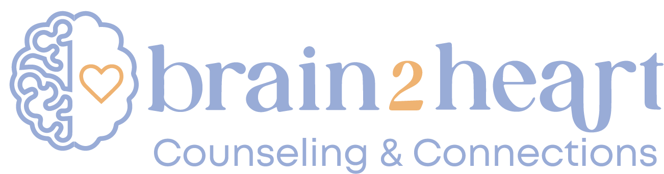 Brain 2 Heart Counseling and Connections Logo